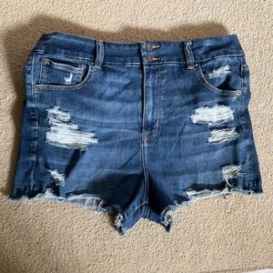 American Eagle Womens Jean shorts size 14
